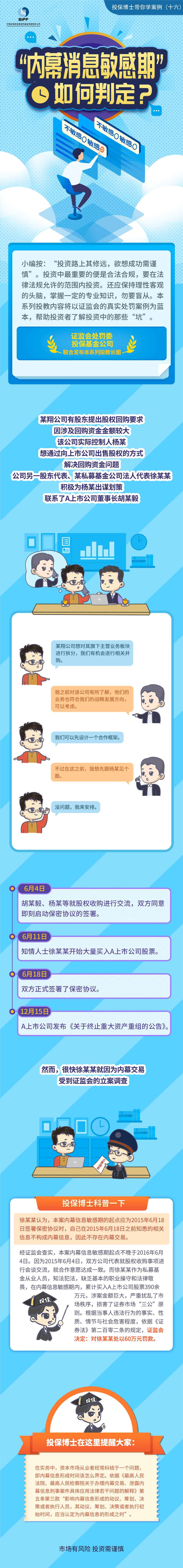 [投保博士課堂]“內幕消息敏感期”如何判定？