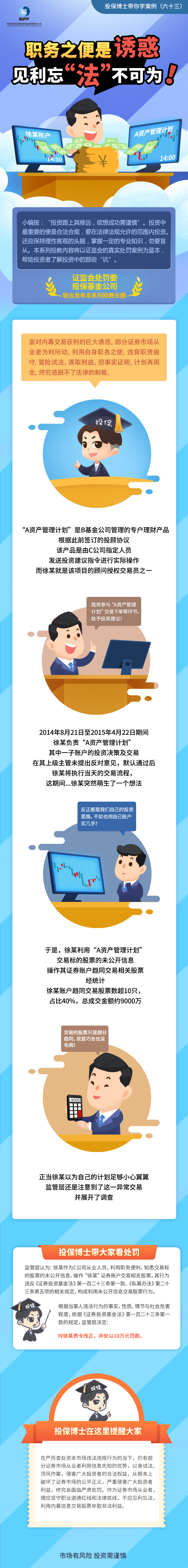 [投保博士課堂]職務(wù)之便是誘惑，見利忘“法”不可為！