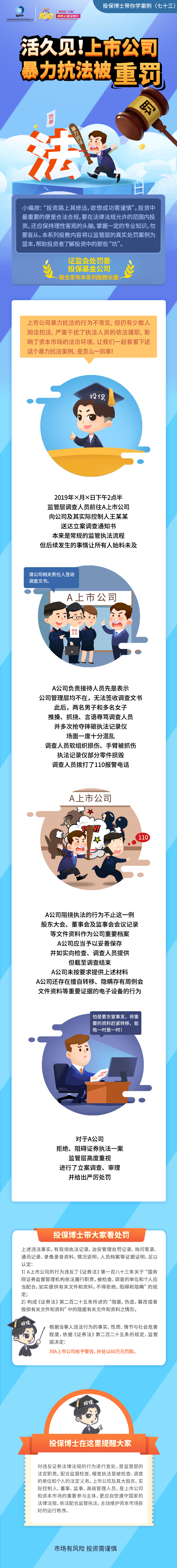 [投保博士課堂]活久見！上市公司暴力抗法被重罰