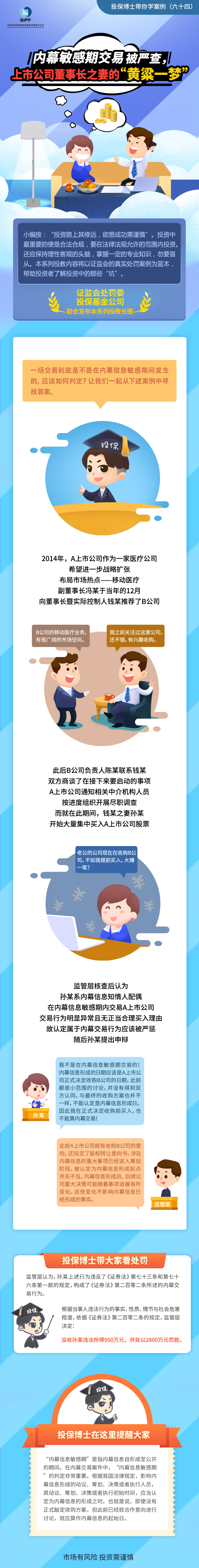 內(nèi)幕敏感期交易被查，上市公司董事長之妻的“黃粱一夢” 